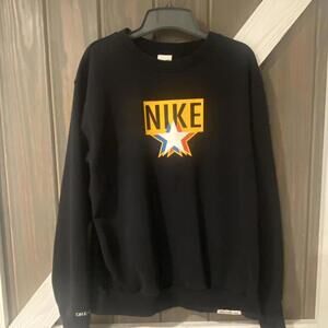 Nike Standard Issue Dri-Fit Black Crewneck Sweatshirt - Medium